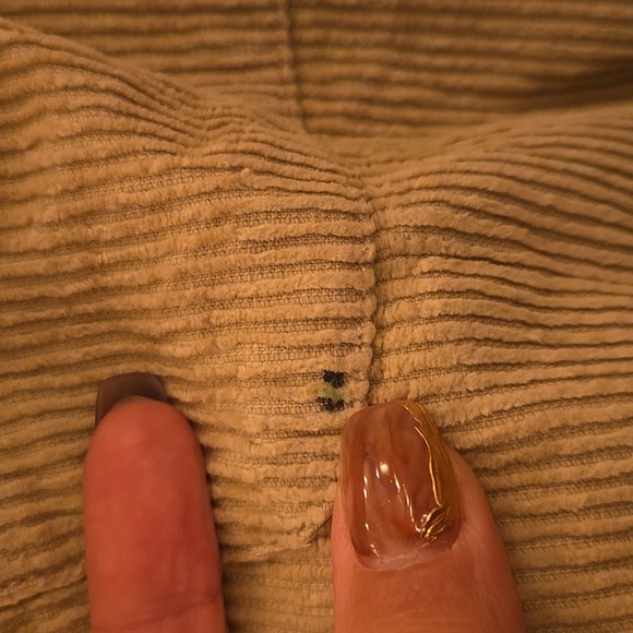 Y2K 90s Mens Levis Zip Up Corduroy Shirt - Picture 8 of 14